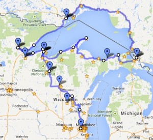 Lake Superior Tour - The Trip - Freetired